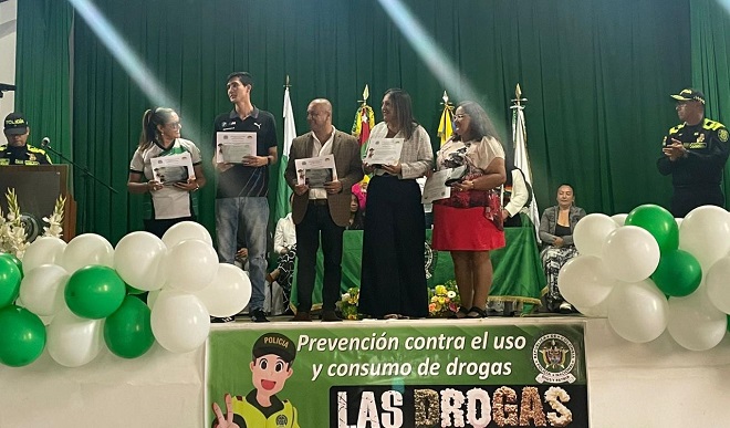 Entrega de certiifcados de capacitación