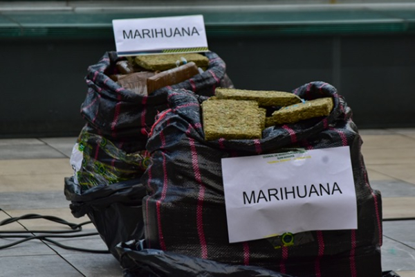 Frustrada la comercialización de dos toneladas de estupefacientes en Bogotá