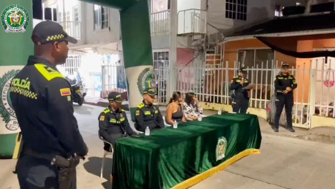 Fortalecimiento de la seguridad en el barrio Sarie Bay