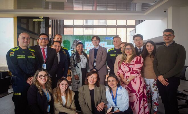 Fotograf&iacute;a general de la actividad con KOIKA Y OIM