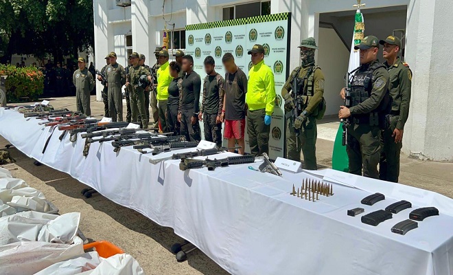 Captura de integrantes del Frente de Guerra “Darío Ramírez Castro” del ELN