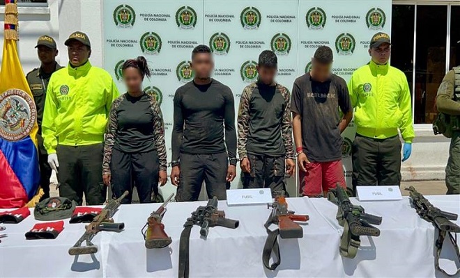 Captura de integrantes del Frente de Guerra “Darío Ramírez Castro” del ELN