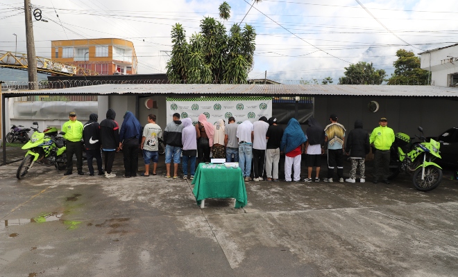 Desmantelado grupo delincuencial “Los del río”
