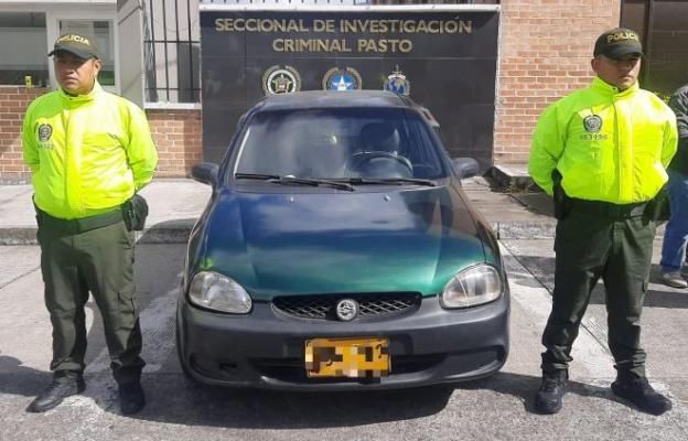 En el marco de la estrategia Plan contra el Hurto de Automotores en Pasto