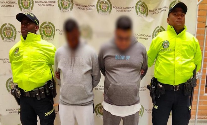 Capturados dos coordinadores financieros y de narcotráfico de pachelly en Bello.