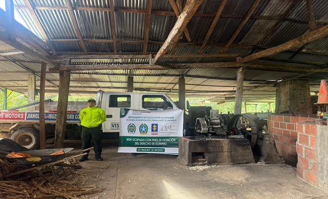 Las diligencias judiciales se adelantaron en la vereda Campo Alicia del municipio de El Zulia y en el municipio de Durania vereda La Chuspa