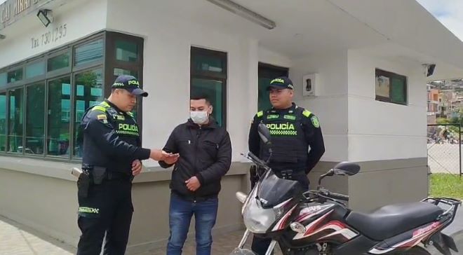 Labores de patrullaje del cuadrante 55 y gracias al permanente acercamiento con la comunidad