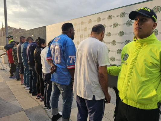 Logran la captura de nueve personas por el delito de tráfico, fabricación o porte de estupefacientes en el sur de la capital.
