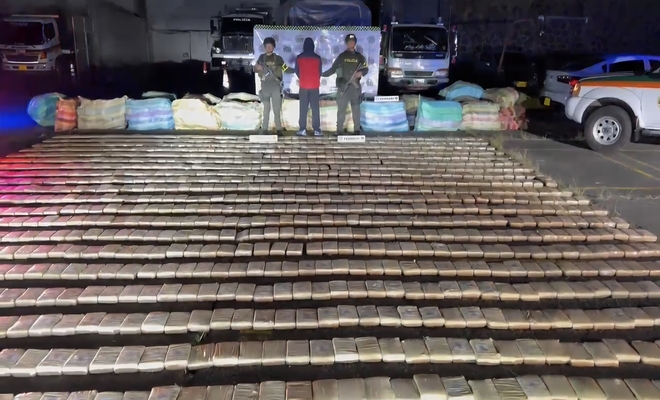 Incautación de marihuana 