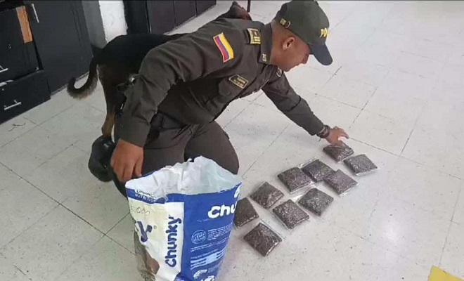 se les cayó la encomienda de estupefacientes 