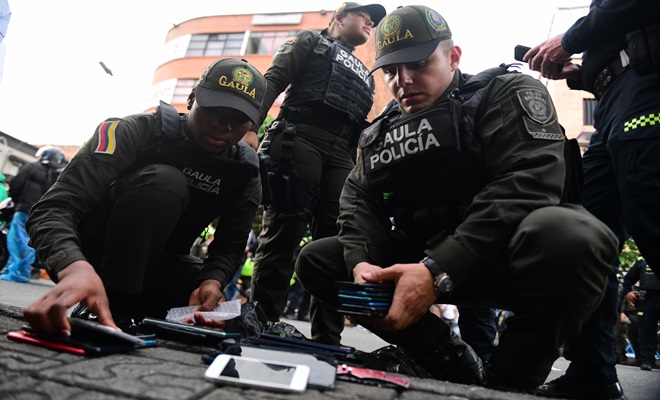 Incautación elementos en intervención