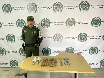 Incautan más de 8 kilos de pólvora en operativos en Pasto