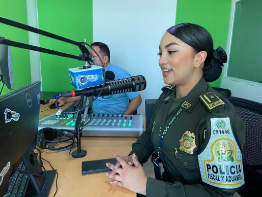 Resaltamos la labor de la señorita Patrullera Laura Patricía Fernández en el día internacional de la Mujer.