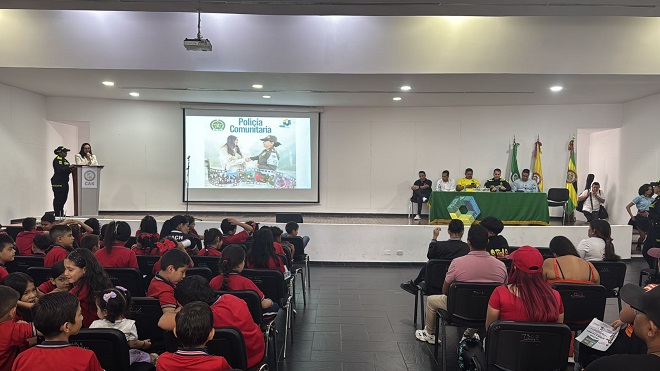 Jornada de sensibilización en el programa antidrogas