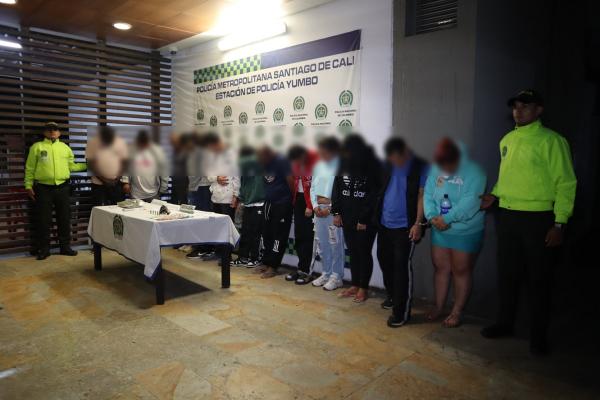 Operación contra el microtráfico en Yumbo, Valle 