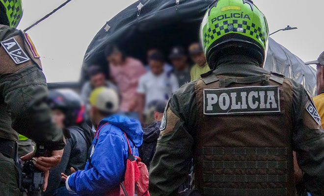 Se incautaron más de 600 dosis de marihuana