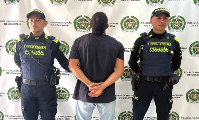 La Policía Nacional capturó un hombre por violencia intrafamiliar en Villavicencio