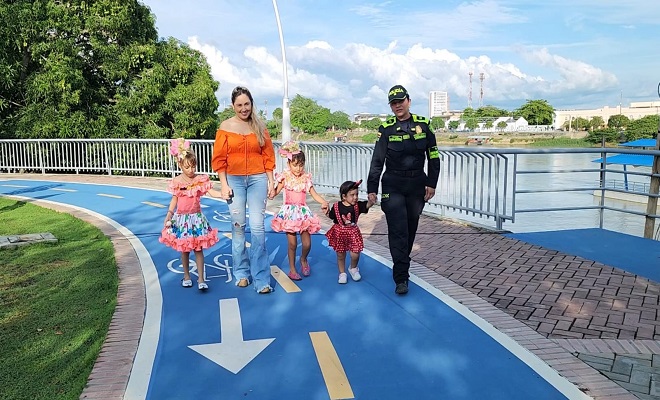 Los uniformados invitan a la comunidad a tener en cuenta las recomendaciones