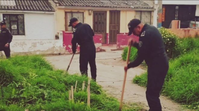 Una jornada de integración con la escuela de fútbol del barrio Corazón de Jesús promovió el diálogo