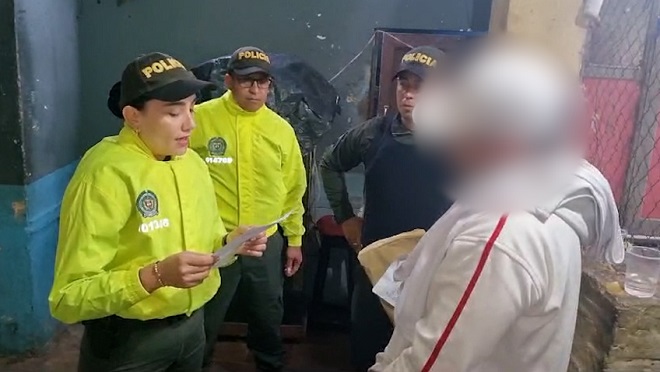 Lectura de derechos del capturado