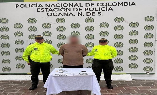 Capturado un hombre identificado como Hugo Sánchez, de 32 años, por el delito de fabricación, tráfico, porte o tenencia de armas de fuego, accesorios, partes o municiones.