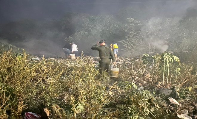 Luchando contra la conflagración