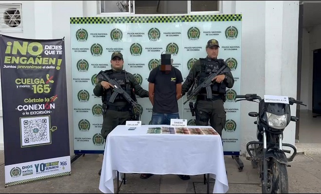 Capturado Alias “Maracucho” por el delito de extorsión.