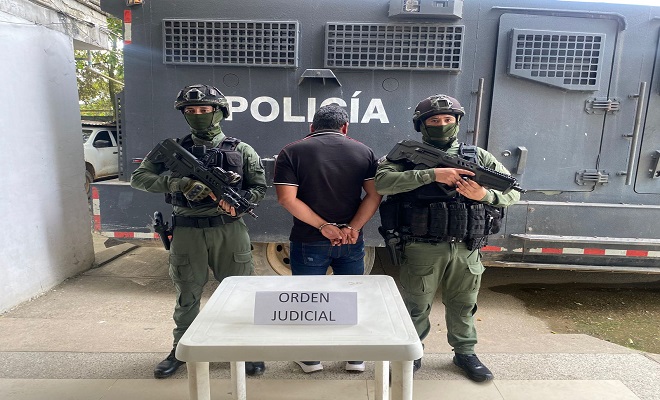 Capturado un hombre requerido por concierto para delinquir 