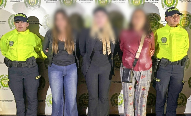 Tres capturadas custodiadas por dos polic&iacute;as