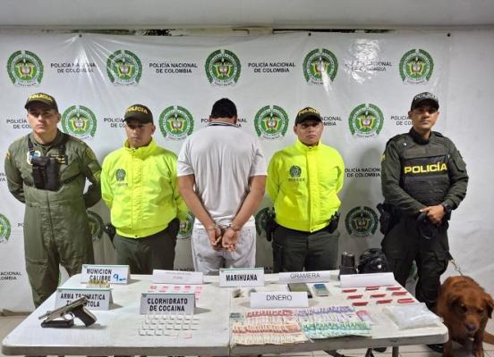 Operativo conjunto contra el microtráfico en el Meta