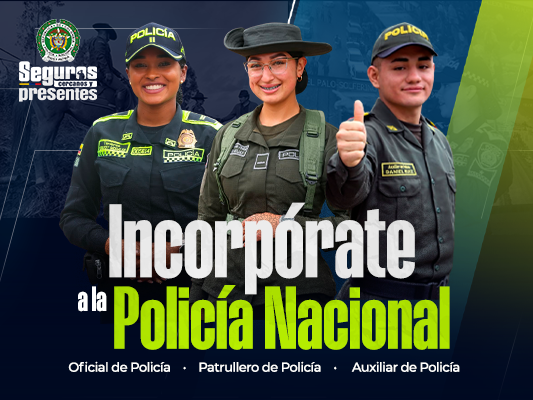 Abiertas convocatorias para ingresar a la Polic&iacute;a Nacional