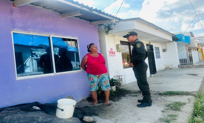 la Policía Metropolitana de Montería continúa desarrollando acciones pedagógicas 