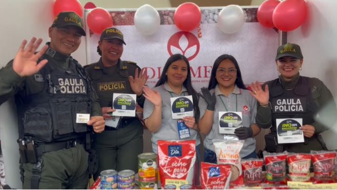 Uniformados socializaron estrategias de seguridad y prevención junto a Fenalco 