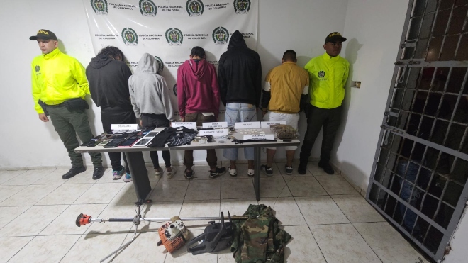 La conformación del grupo élite de investigación e inteligencia criminal contra hurto, le pone final a las acciones delincuenciales de 5 actores criminales