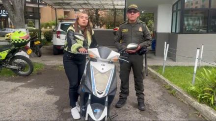 Una motocicleta hurtada en Medellín fue recuperada en Pasto 