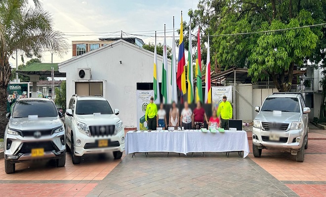 Policía desarticula Grupo delincuencial "Los Capitalistas", 5 personas capturadas, dedicadas al Lavado de Activos y Enriquecimiento Ilícito