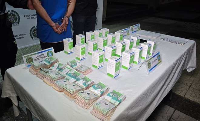 Por portar 17 frascos de ketamina fué capturado en Manizales