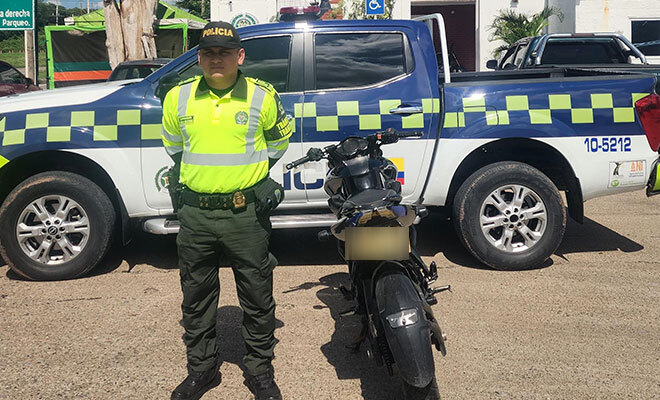 Recuperadas dos motocicletas reportadas como hurtadas