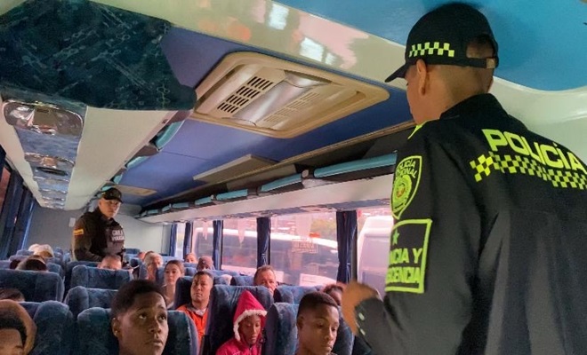 Recomendaciones en el transporte publico