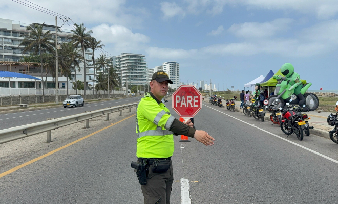 Refuerzan seguridad en vías de Bolívar con el plan 'Semana Santa Segura'