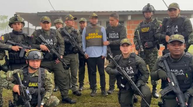 Polic&iacute;a Nacional rescata a ciudadano hondure&ntilde;o secuestrado en zona rural de El Tambo, Cauca
