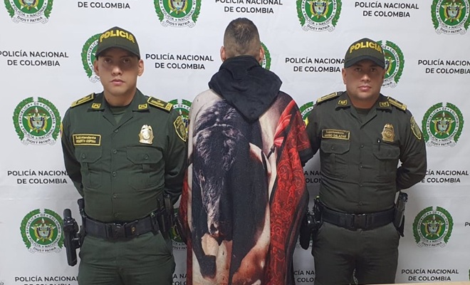 Se captura a un hombre con arma de fuego en Manizales