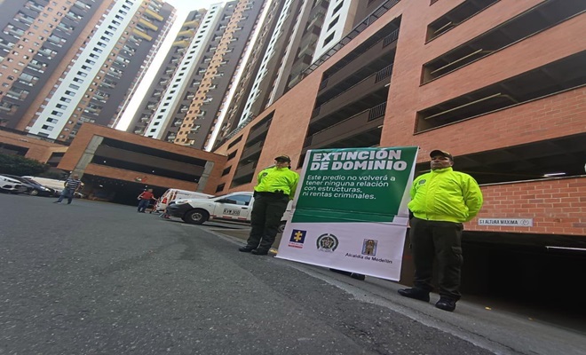 Sijin extinción de dominio bien inmueble