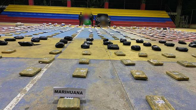 Durante el año 2024, la Policía Nacional a través de las diferentes especialidades han incautado en  el departamento de Cundinamarca, más de 2 toneladas de estupefacientes. 