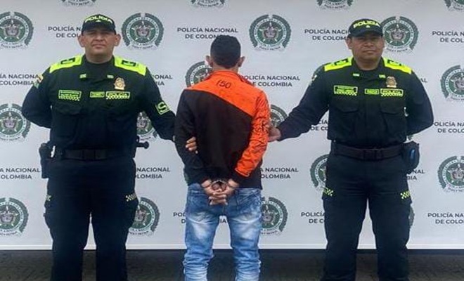 Zapata es capturado en Manizales por hurto calificado y agravado
