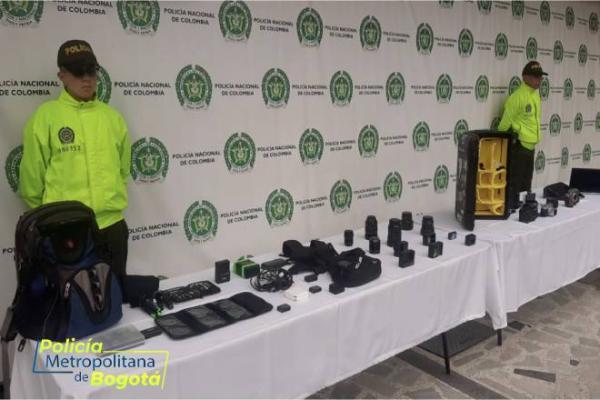 Elementos incautados 