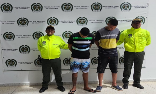 hurto calificado agravado en los barrios La Victoria, Los Fundadores y La Nevada