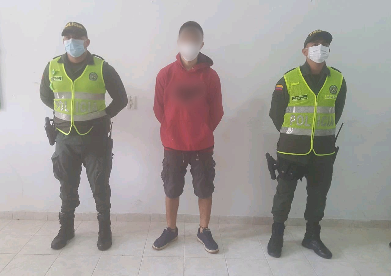 Capturamos a un hombre de 43 años por el delito de acto sexual con menor de 14 años (Art. 209)