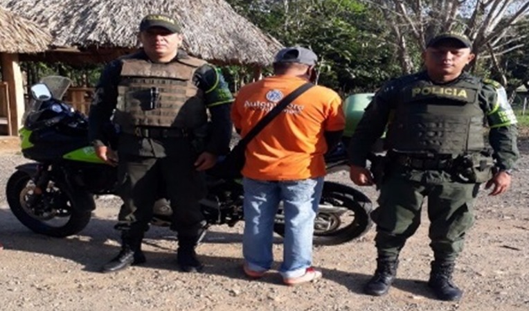 Dentro de los capturados se encuentra una mujer quien haría parte de grupos delincuenciales al servicio del ‘Clan del Golfo´