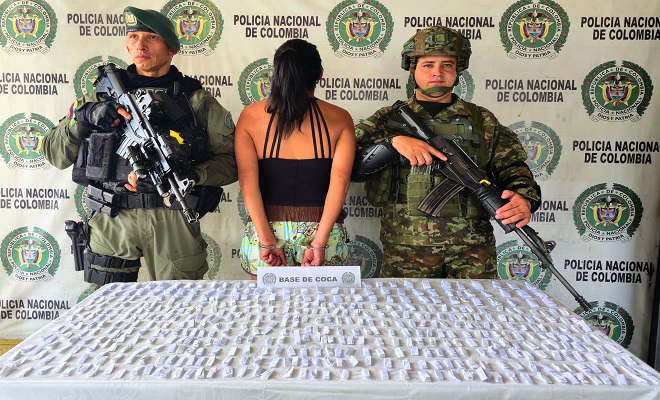 Gran cantidad de estupefacientes son incautados, en desarrollo de planes de vigilancia y control